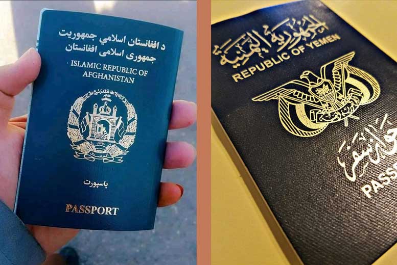 ТОП-10 худших паспортов для путешествий в 2024 году