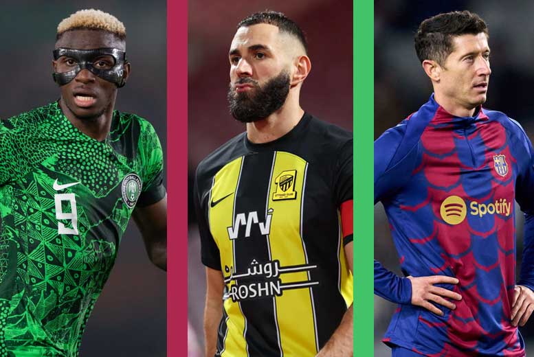10 самых лучших футболистов-нападающих в 2024 году