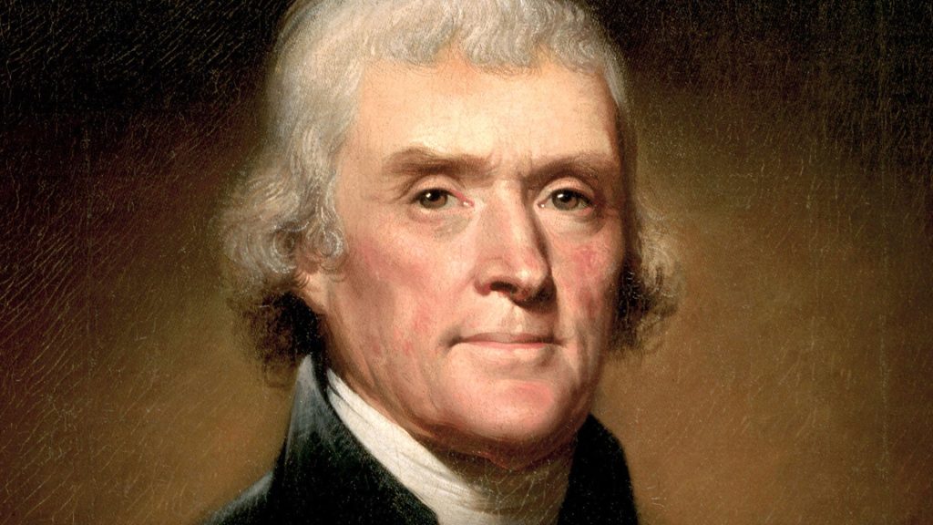 Томас Джефферсон (4 марта 1801 — 4 марта 1809)