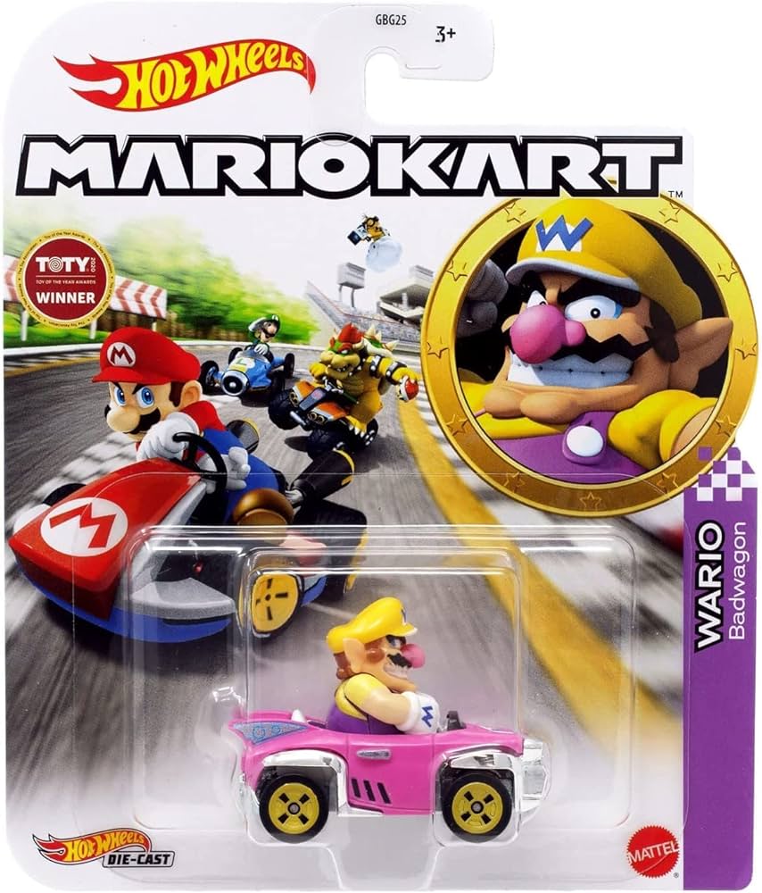 Hot Wheels Mario Kart Wario - Badwagon
