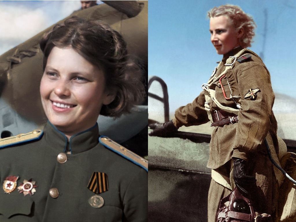 20 красивых русских женщин-летчиц (ФОТО)
