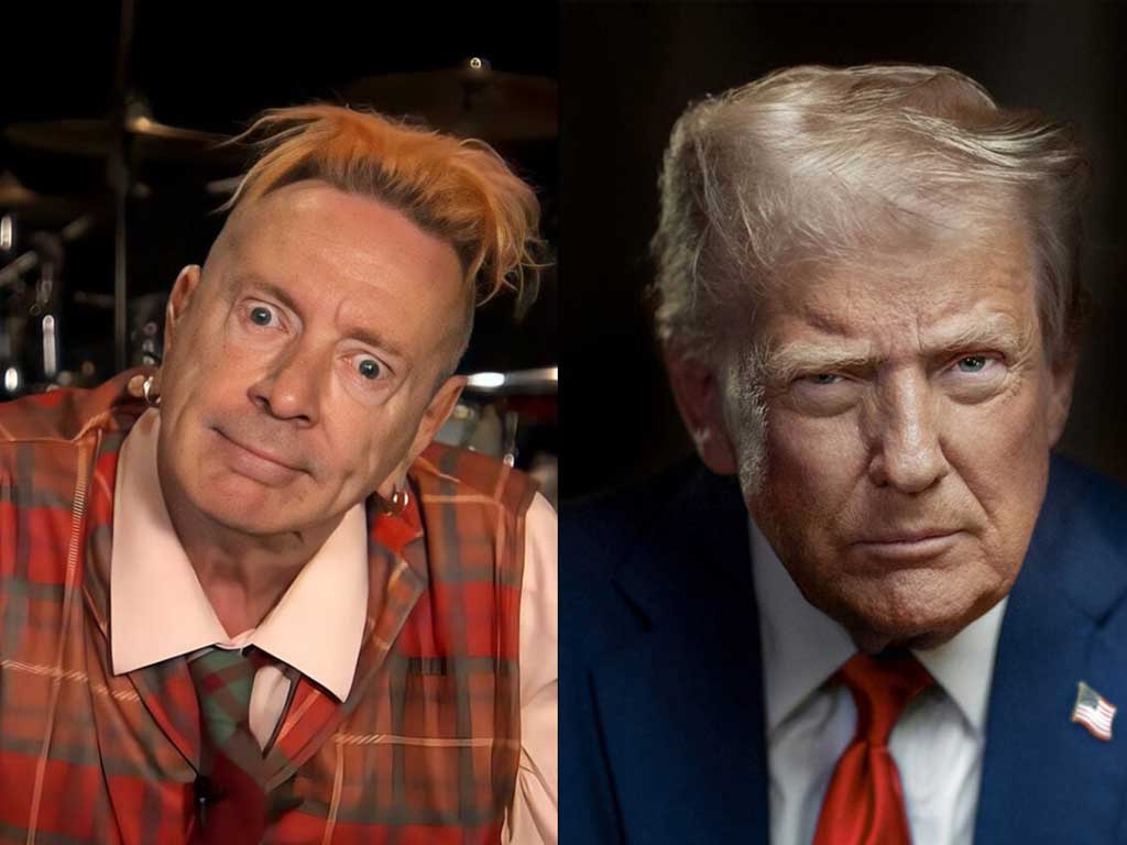 Панк против политики: Выпады Джона Лайдона в адрес Фараджа и Трампа