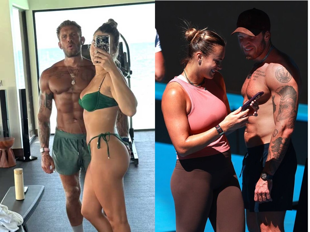 Георгиос Франгулис и попа Арины Соболенко (ФОТО)