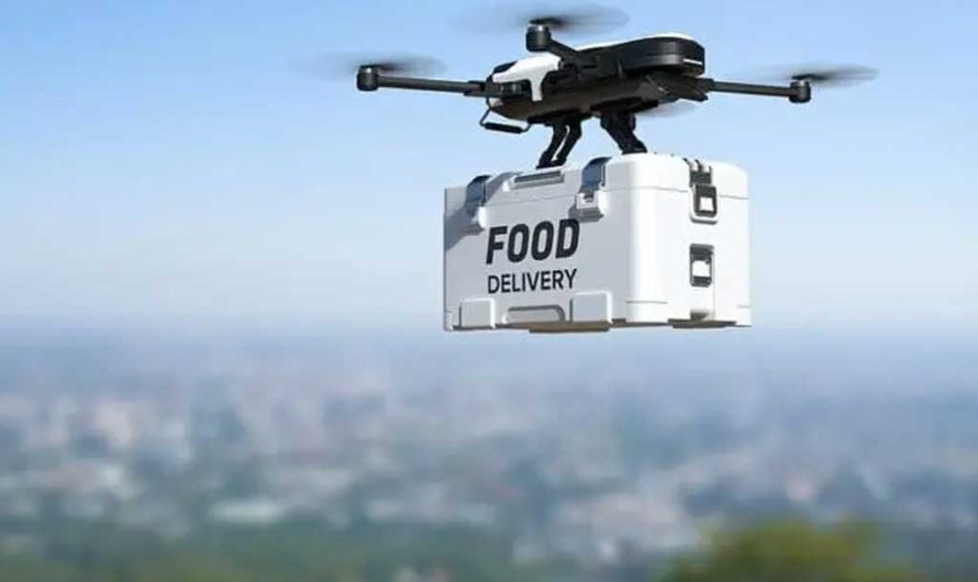 Дроны вместо курьеров: беспилотная доставка еды в Финляндии