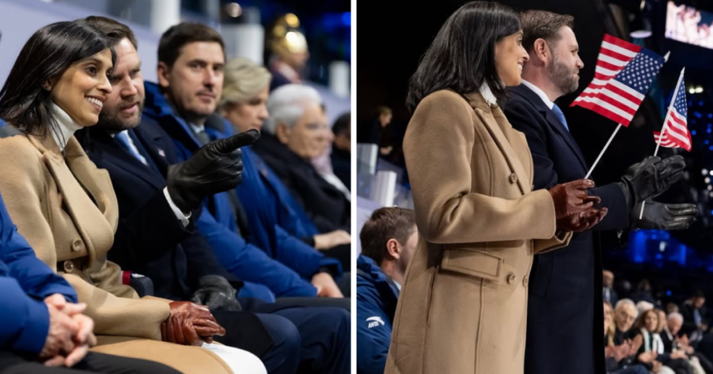 10 фото Уши Вэнс 2026: вторая леди США на Олимпиаде в Милане