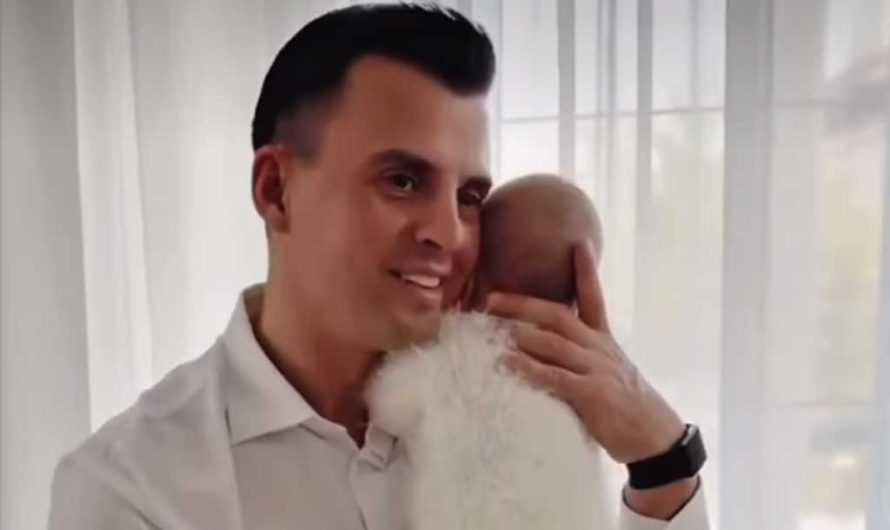 Кирилл Туриченко и его жена Дарья Тарасова показали фото с новорождённым