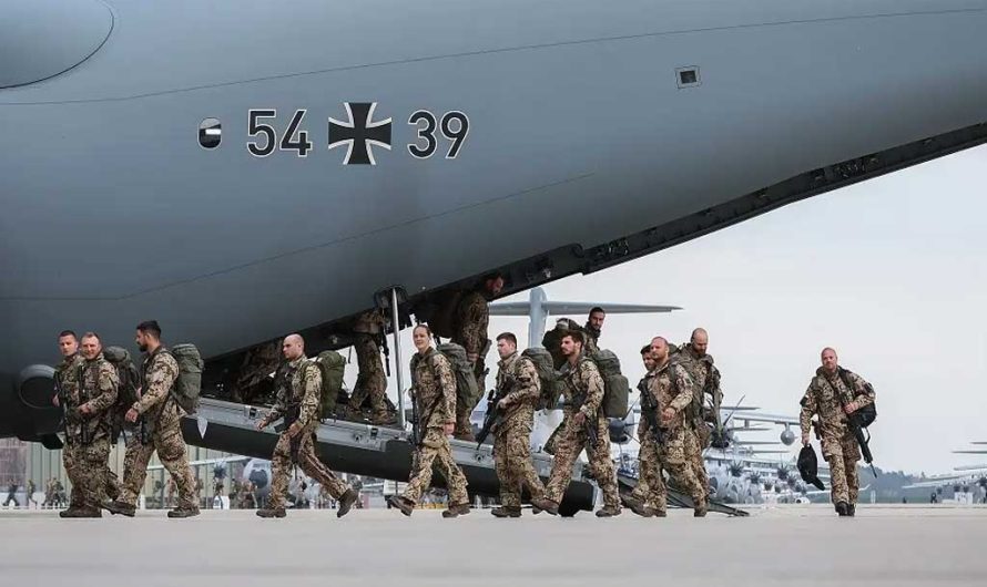 Какая численность немецких солдат на Ближнем Востоке?