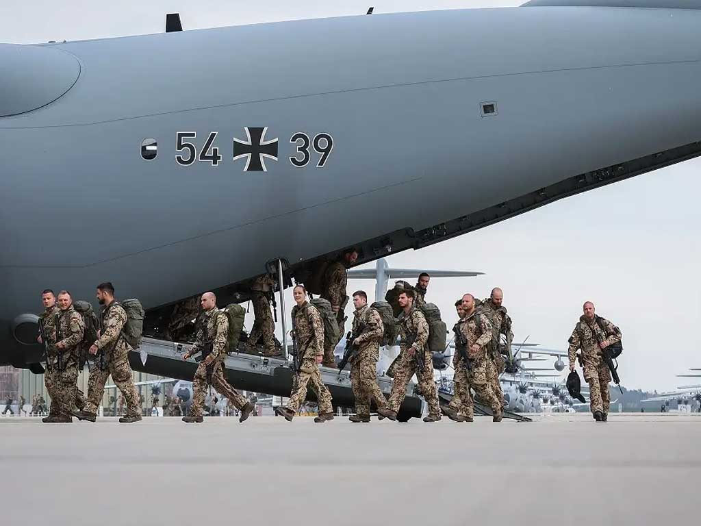 Какая численность немецких солдат на Ближнем Востоке?