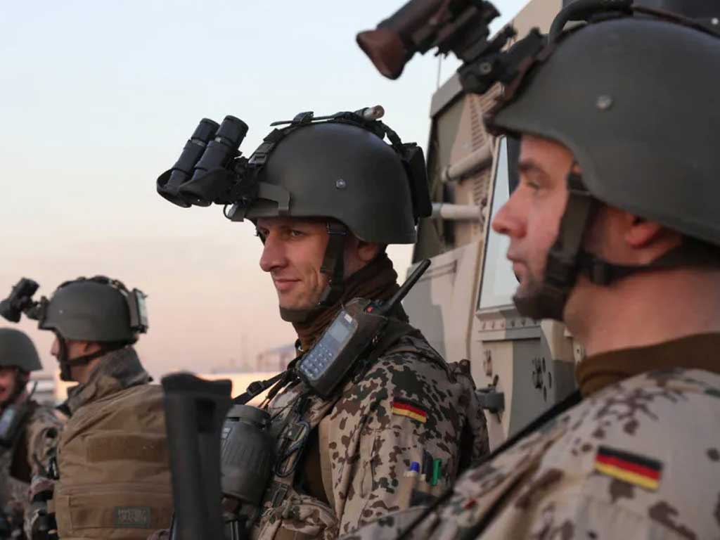 Какая численность немецких солдат на Ближнем Востоке?