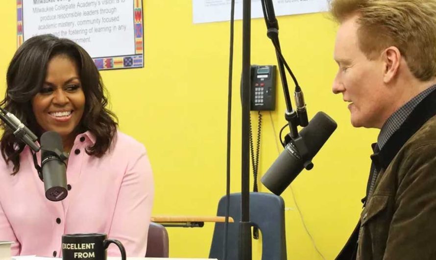 Подкаст с Мишель Обамой: откровения Конана О’Брайена о личной жизни